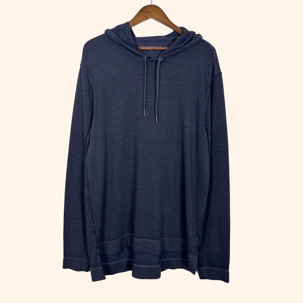 John Varvatos U.S.A. Navy Pullover Hoodie XL